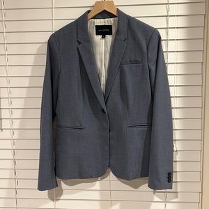 Banana Republic Women’s Suit Jacket, Size 10, Blue Gray